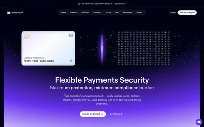 Evervault 网站预览
