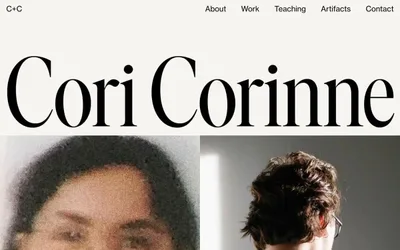 Cori Corinne 网站预览