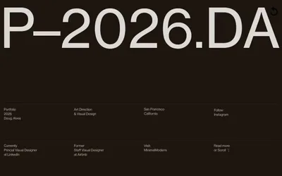 Doug–Alves 网站预览