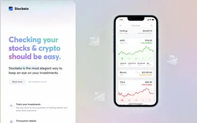 Stocketa 网站预览