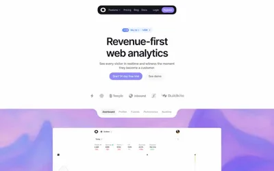 Visitors 网站预览