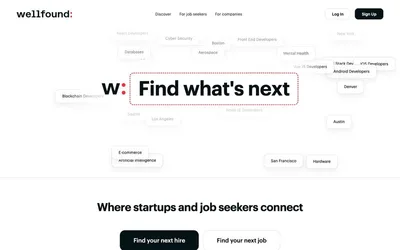 Wellfound 网站预览