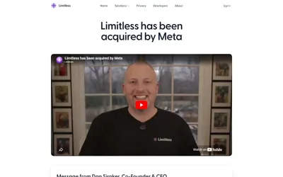 Limitless 网站预览