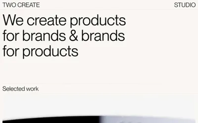 Twocreate 网站预览