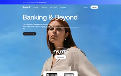 Revolut 网站预览