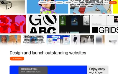 Readymag 网站预览