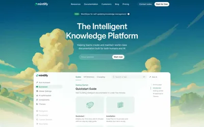 Mintlify 网站预览