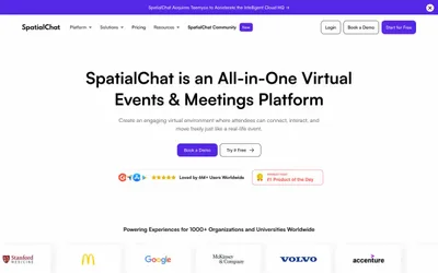 SpatialChat 网站预览