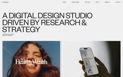 Dash Digital Studio 网站预览