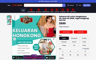 TeePublic 网站预览