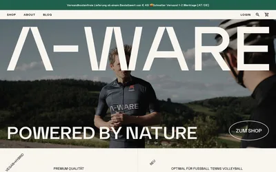 A-WARE 网站预览