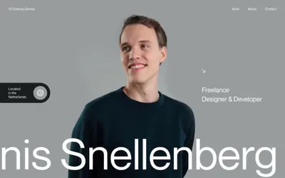 Dennis Snellenberg 网站预览