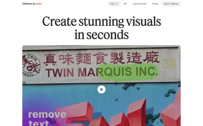 Clipdrop 网站预览