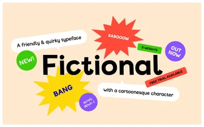 Fictional 网站预览