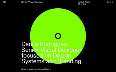 Danilo Rodrigues 网站预览