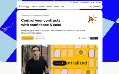 Contractbook 网站预览
