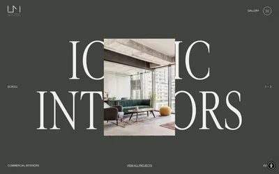 Liron Moran Interiors 网站预览