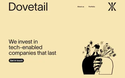 Dovetail 网站预览