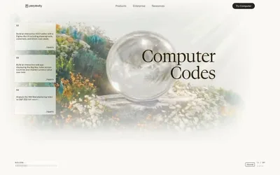 Perplexity AI 网站预览