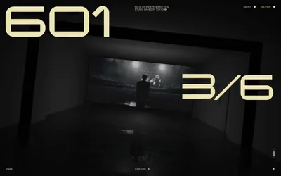 601 Inc. 网站预览