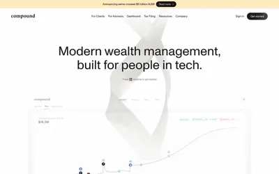 Compound 网站预览