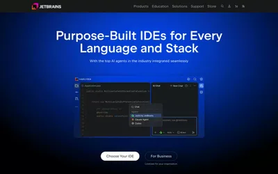 JetBrains 网站预览