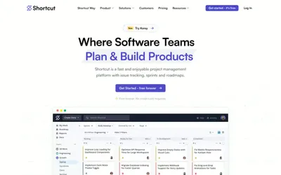 Shortcut 网站预览