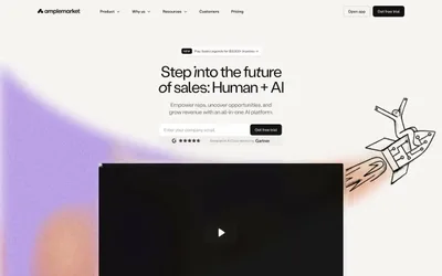 Amplemarket 网站预览