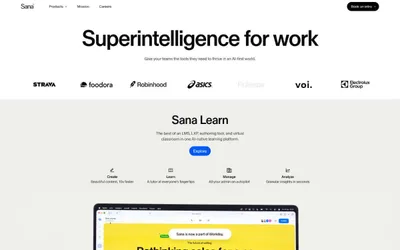 Superintelligence for work 网站预览