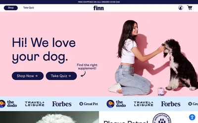 Finn 网站预览