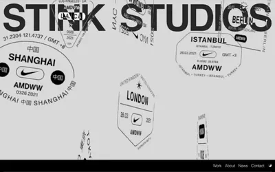Stink Studios 网站预览
