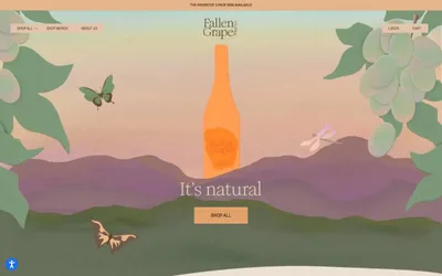 Fallen Grape 网站预览