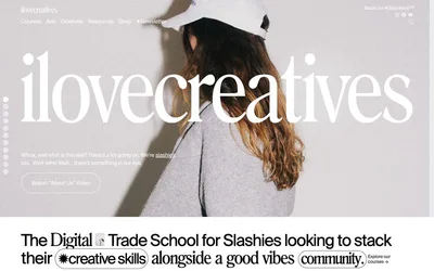 ilovecreatives 网站预览