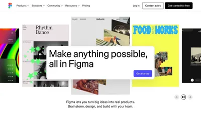 Figma 网站预览