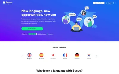 Busuu 网站预览