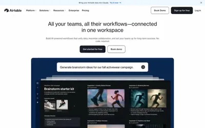Airtable 网站预览