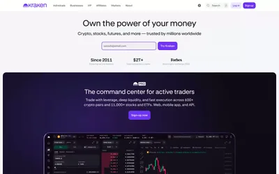 Kraken 网站预览