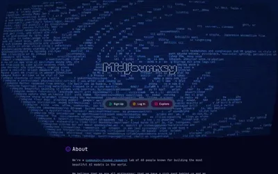 Midjourney 网站预览