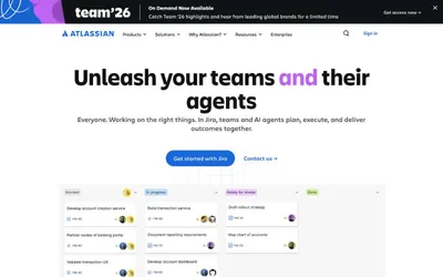 Atlassian 网站预览