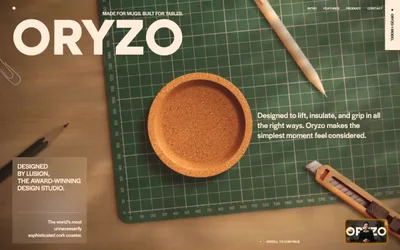 ORYZO AI 网站预览