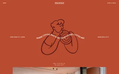 Monte 网站预览
