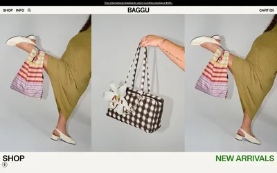 Baggu 网站预览