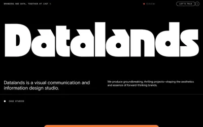 Datalands 网站预览