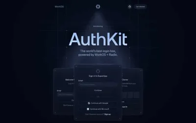 Authkit 网站预览