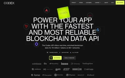 Codex.io 网站预览