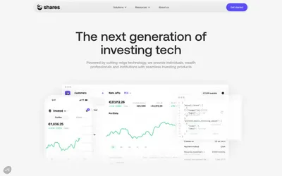 Shares 网站预览