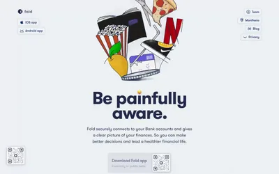 Fold 网站预览