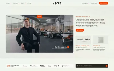 Groq 网站预览