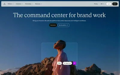 Frontify 网站预览