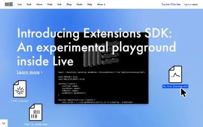 Ableton 网站预览